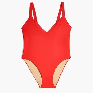 Madewell Second Wave Maillot One-Piece Swimsuit Large